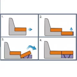 Механизм раскладки дивана дельфин