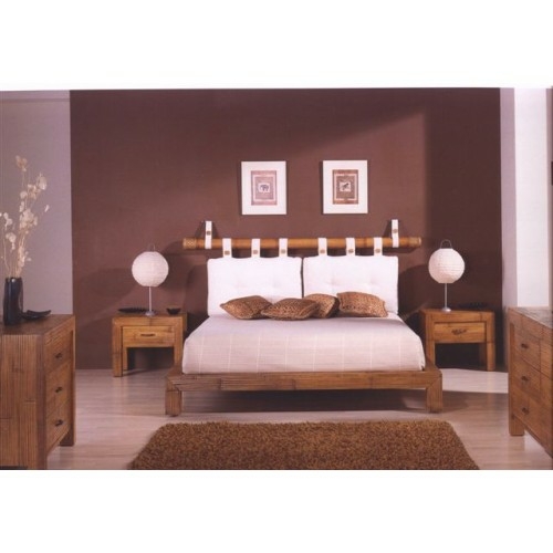 Двуспальная кровать из бамбука Essential